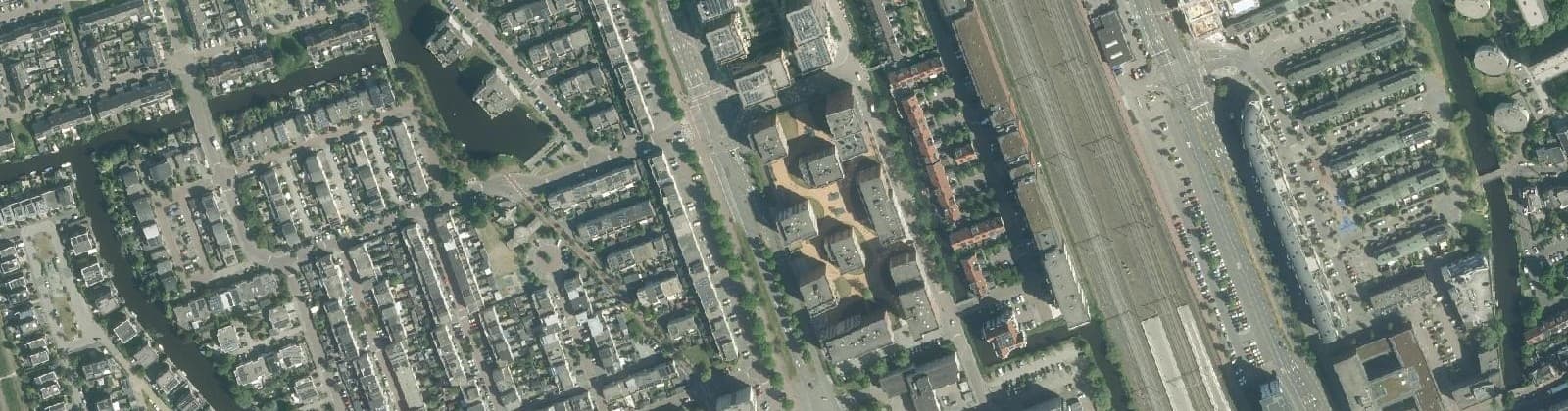 Luchtfoto van Zaans Hout