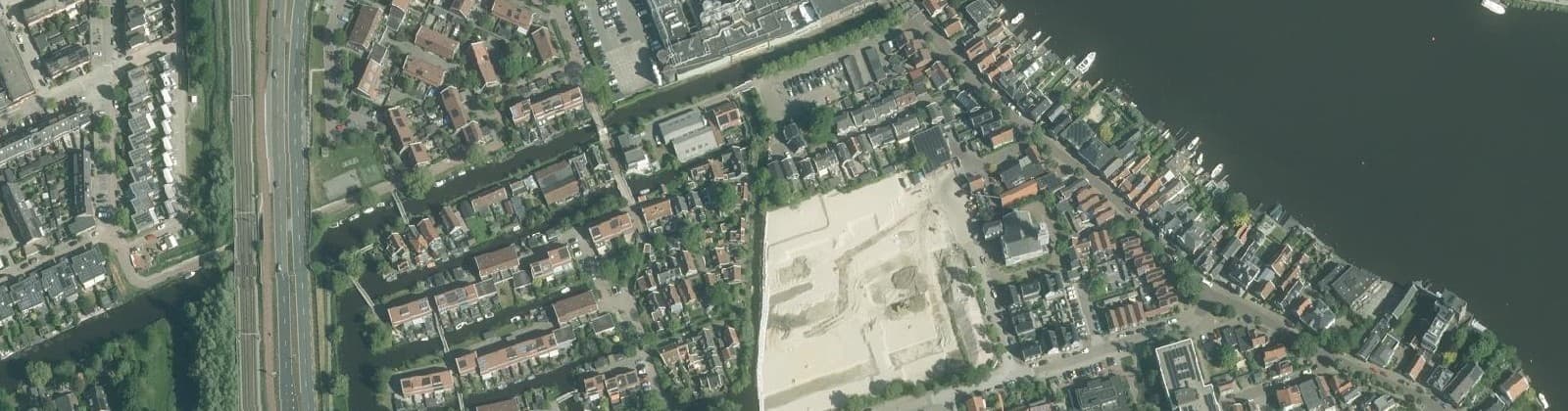Luchtfoto van Oud Zaandijk