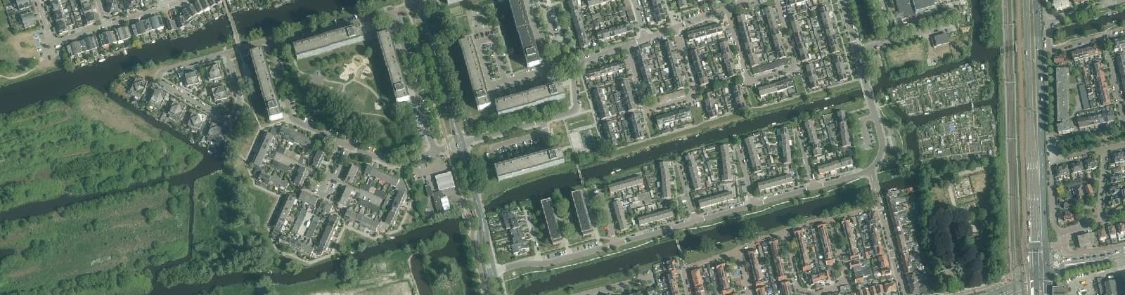 Luchtfoto van Rooswijk