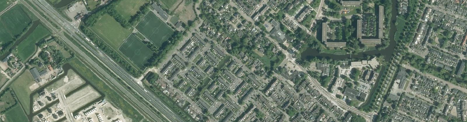 Luchtfoto van Zuiderham