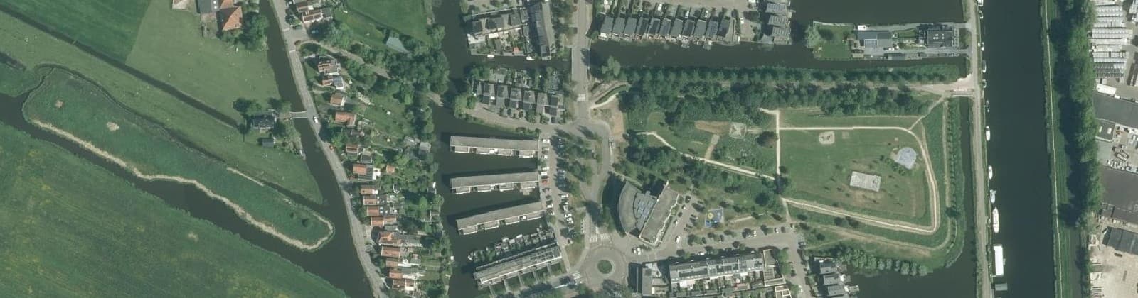 Luchtfoto van Willis