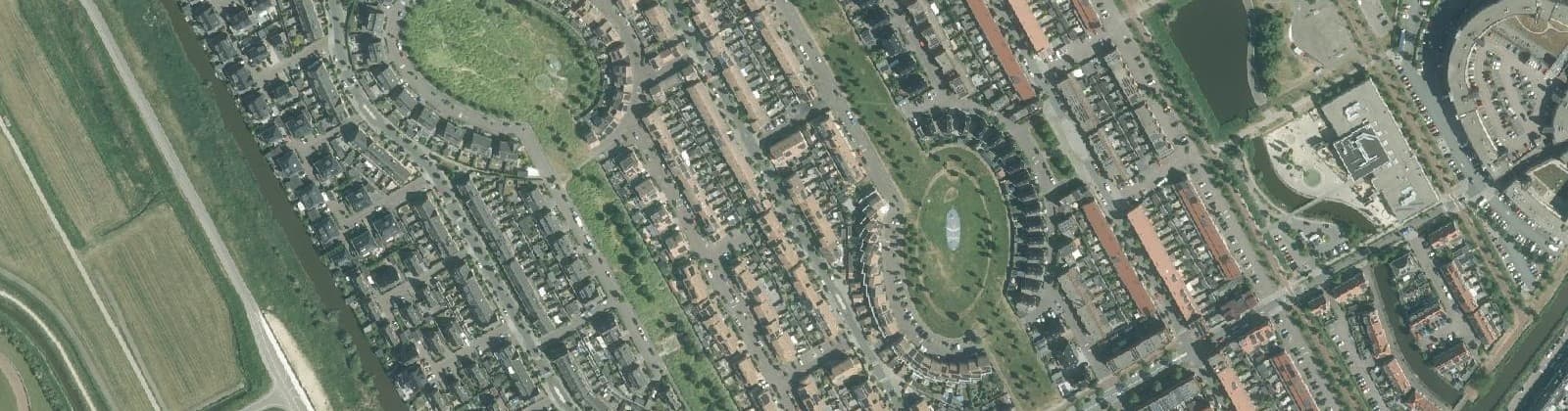 Luchtfoto van Parkrijk Zuid