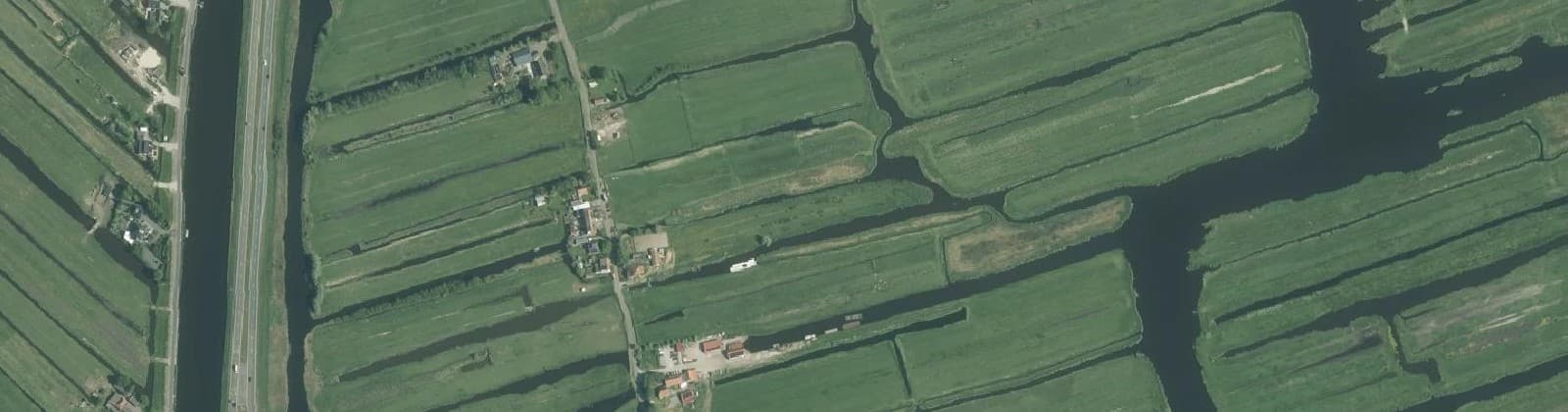 Luchtfoto van Middel