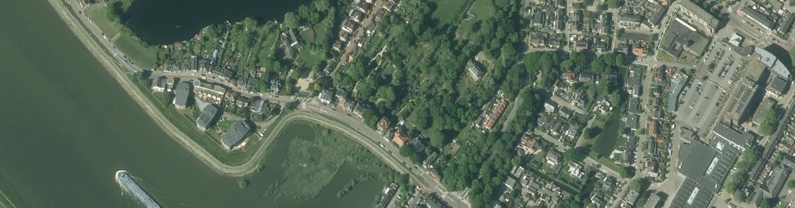 Luchtfoto van Cortgene