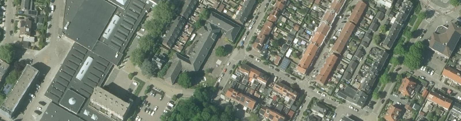 Luchtfoto van Redersbuurt