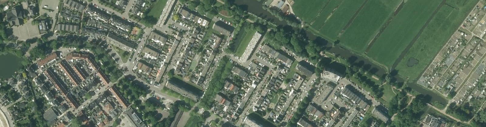 Luchtfoto van Vogelbuurt