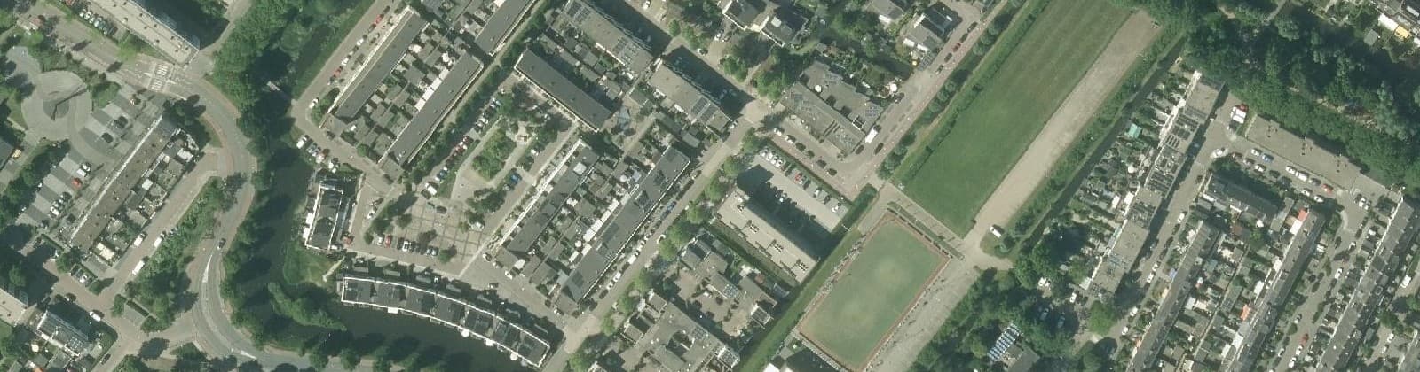 Luchtfoto van Waterland