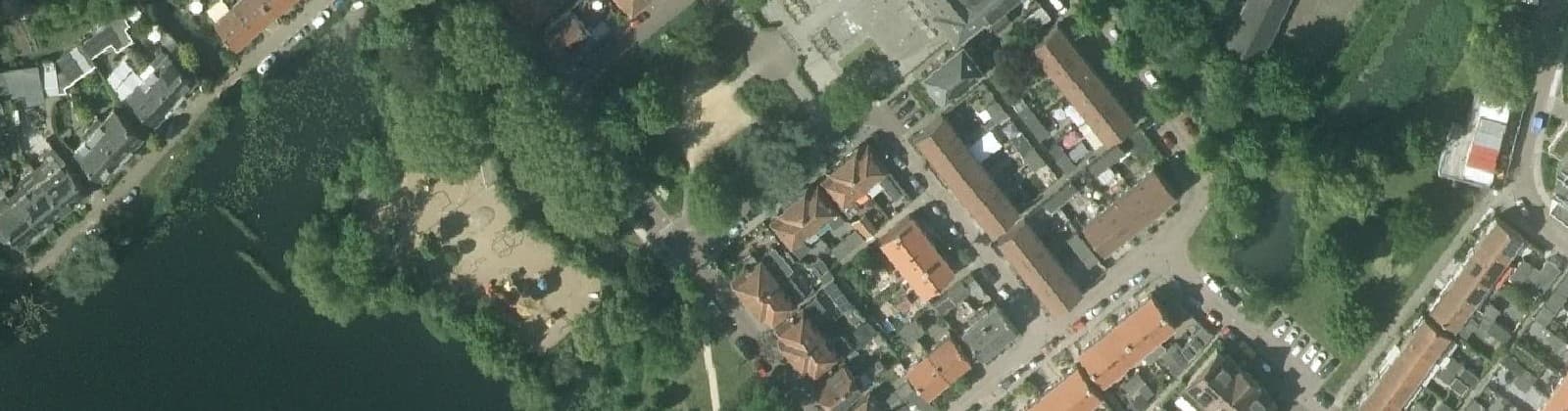 Luchtfoto van Nieuw Kinderdijk