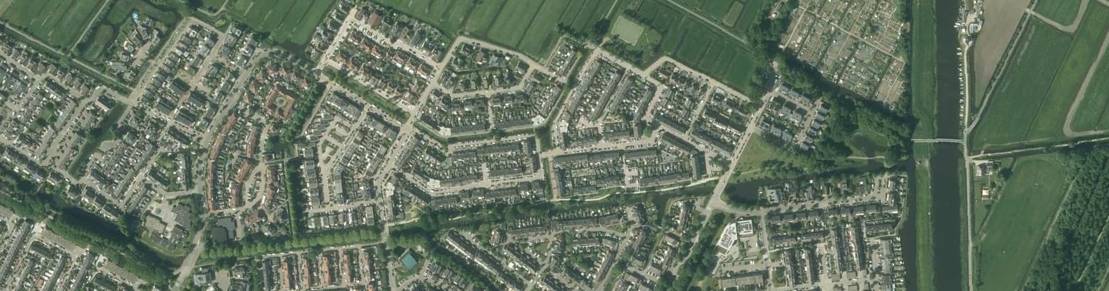 Luchtfoto van Blokweer Noord