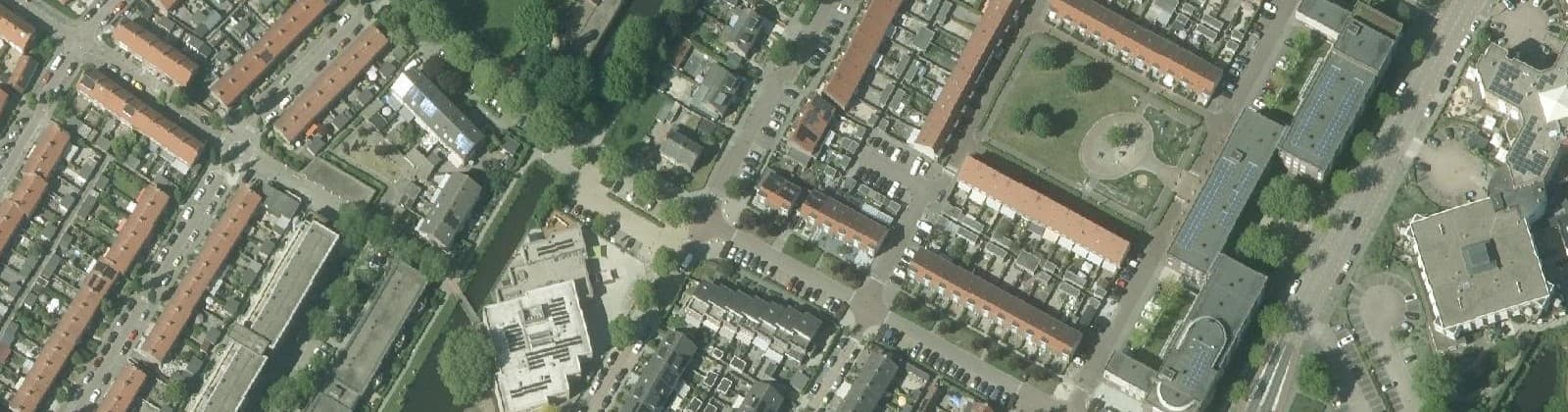 Luchtfoto van Drentsebuurt