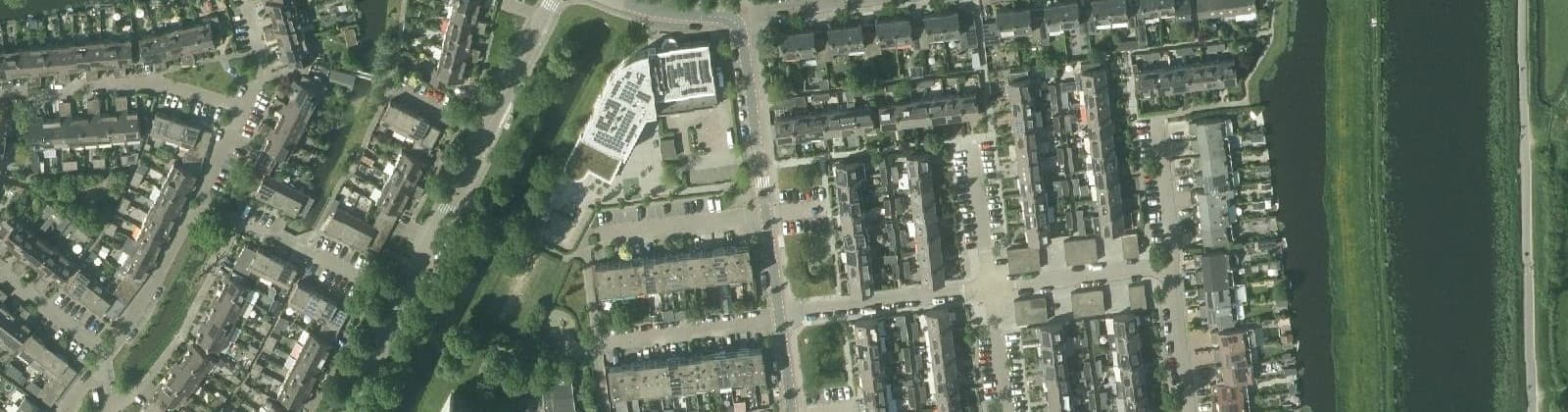 Luchtfoto van Schildersbuurt