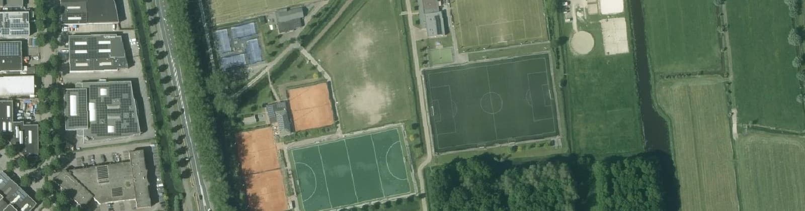 Luchtfoto van Polder Vinkenwaard