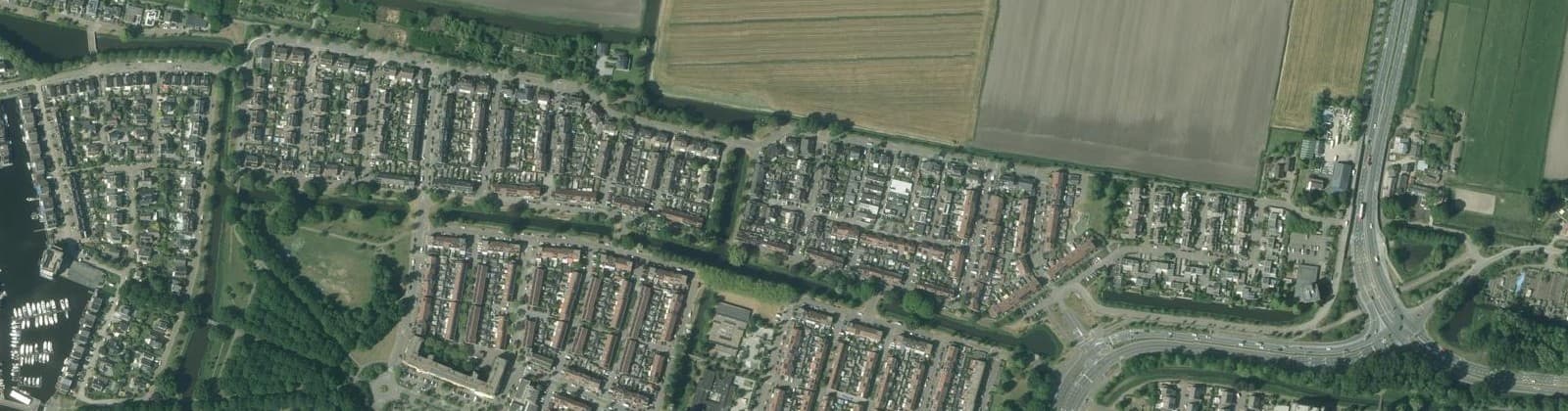Luchtfoto van Heuvelweg