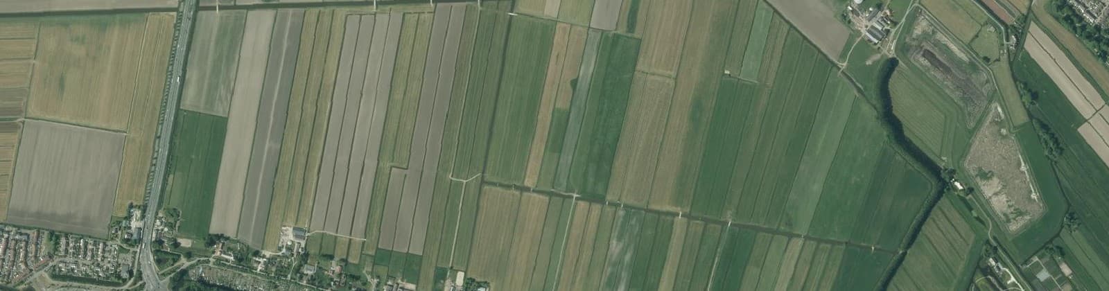 Luchtfoto van Ridderbuurt