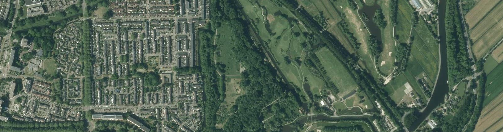 Luchtfoto van Kromme Aar