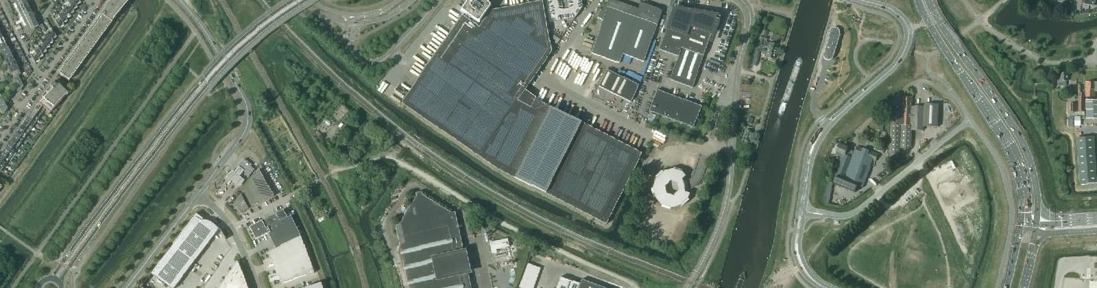 Luchtfoto van Bedrijventerrein De Schans I