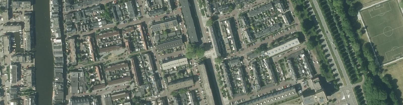 Luchtfoto van Lijsterlaan