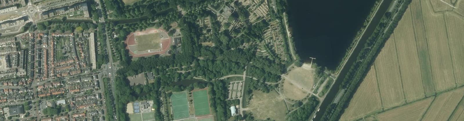 Luchtfoto van De Bijlen