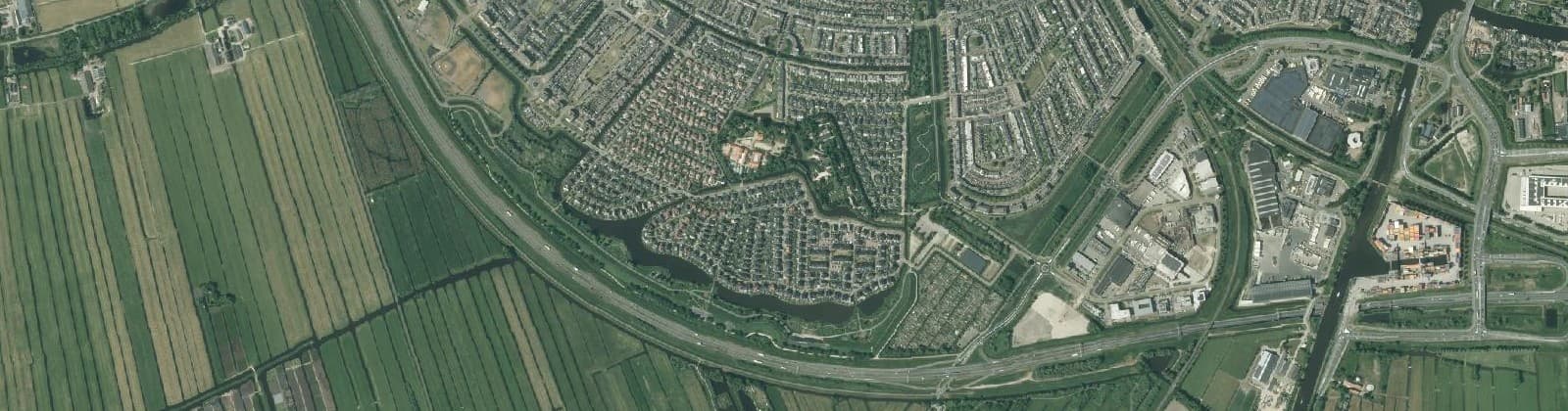 Luchtfoto van Archeon