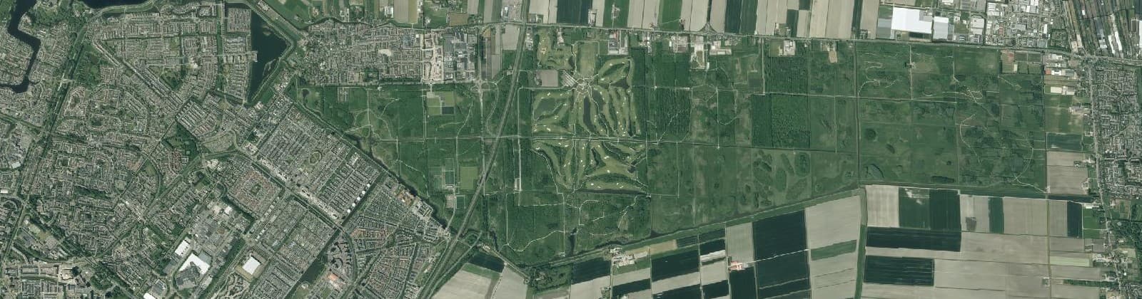 Luchtfoto van Bentwoud