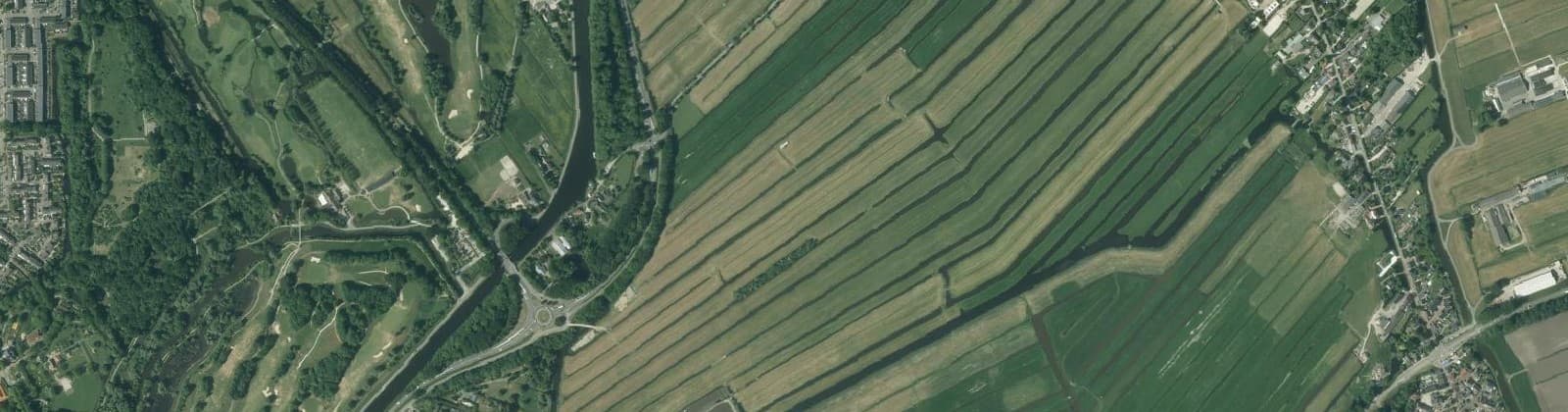 Luchtfoto van Noordeinde
