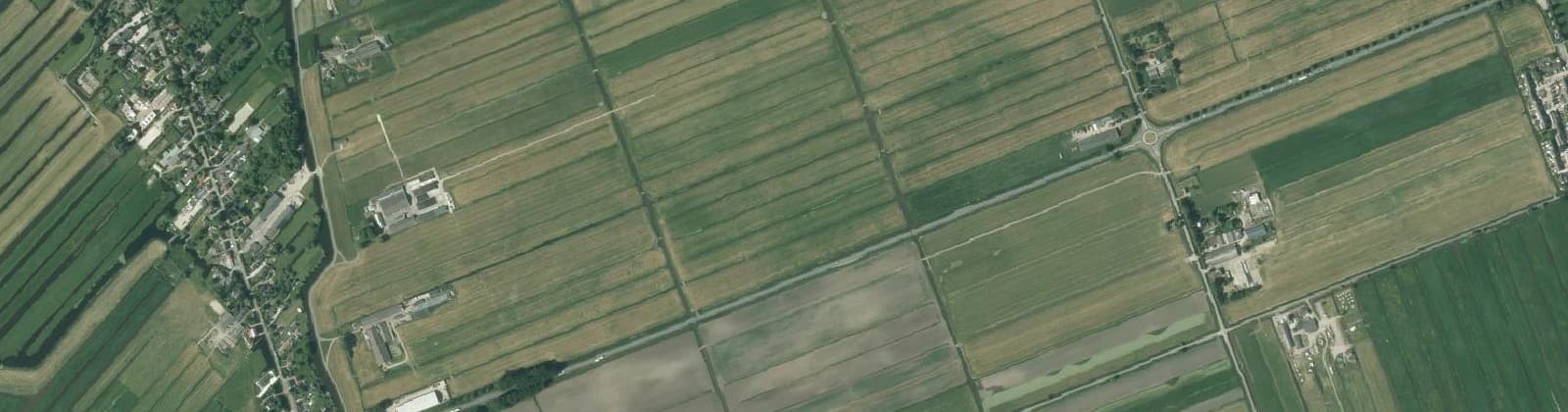 Luchtfoto van Hoge Dijk