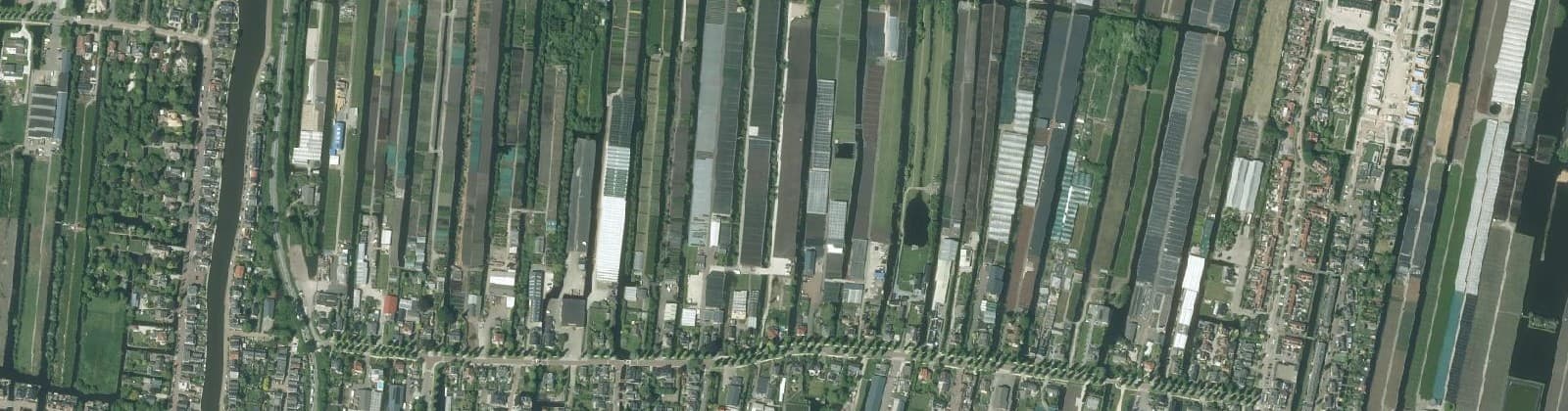 Luchtfoto van Biezen-West