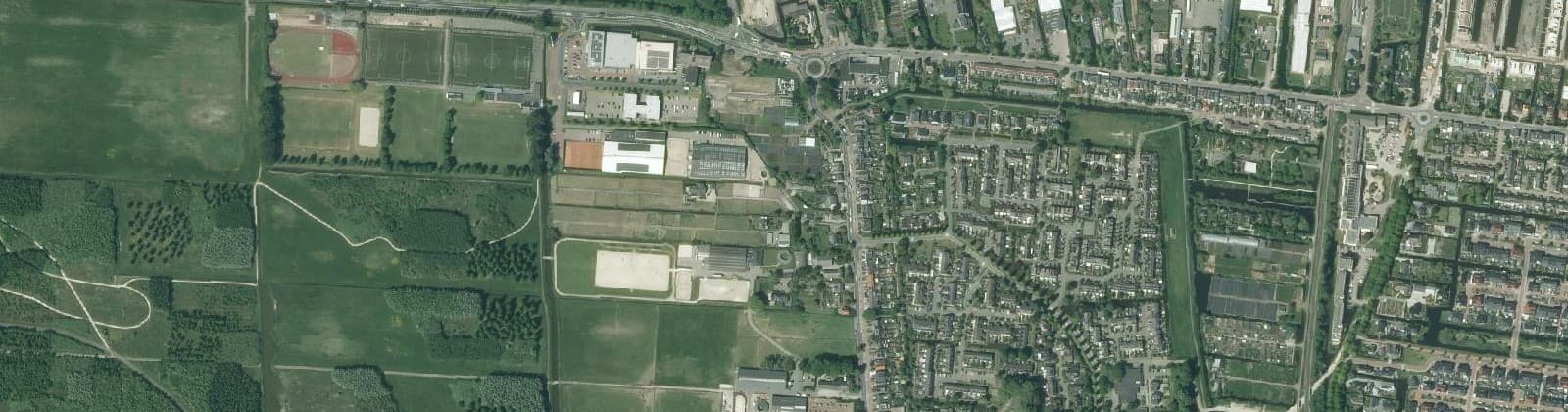 Luchtfoto van Zonnedauw