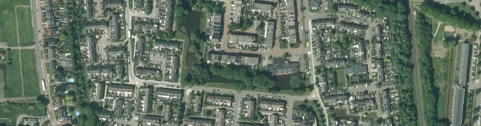 Luchtfoto van Vogelbuurt