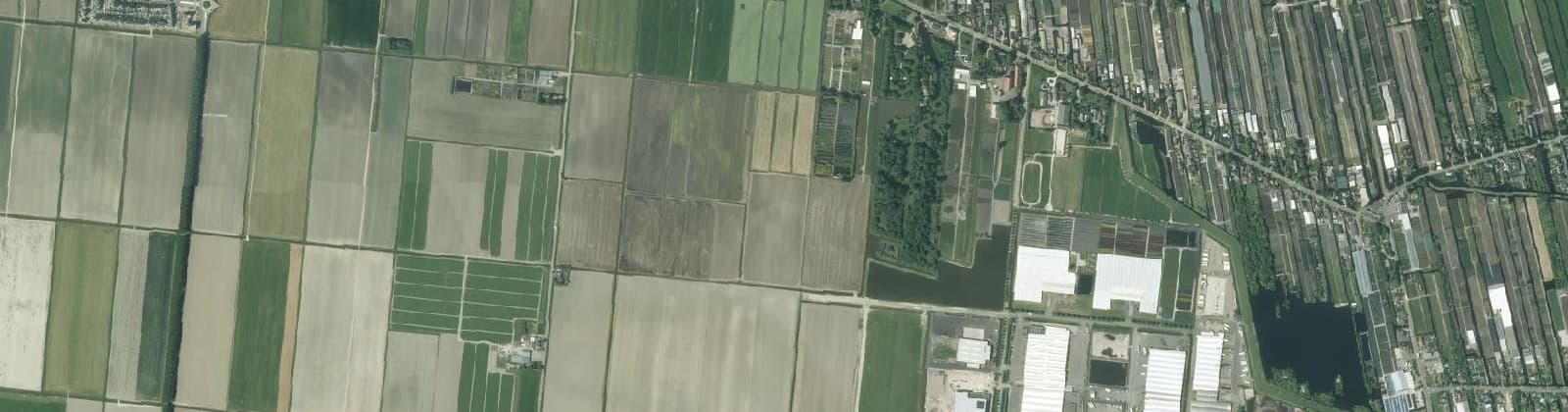 Luchtfoto van Voorweg