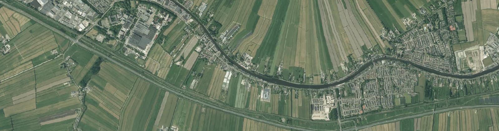 Luchtfoto van Rijndijk