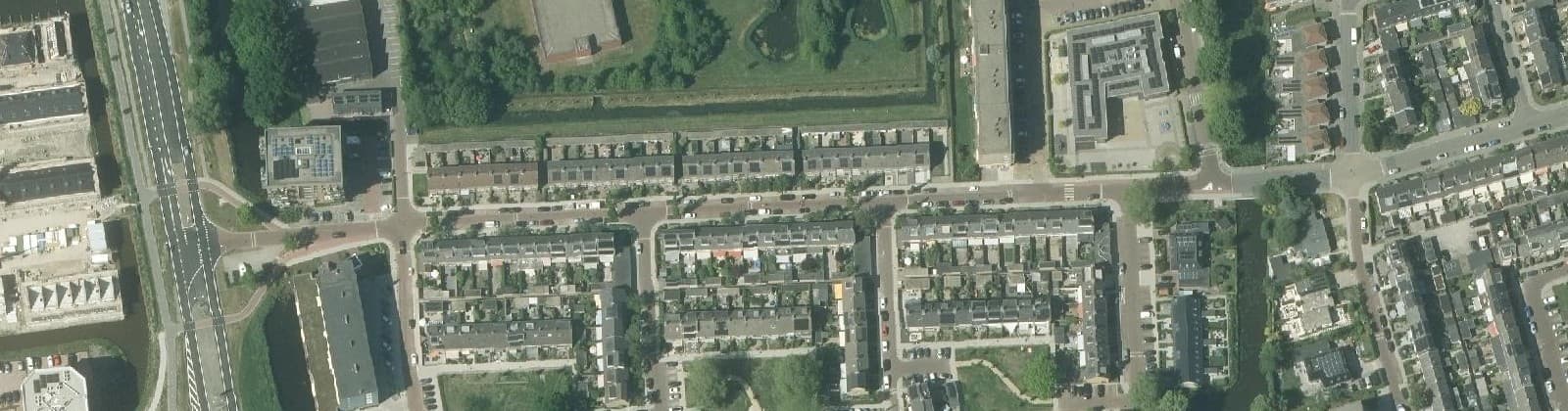 Luchtfoto van Rhynenburch