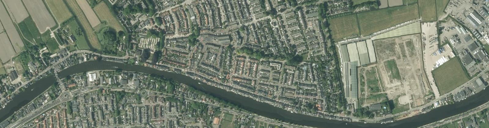 Luchtfoto van Koudekerk aan den Rijn-Zuid