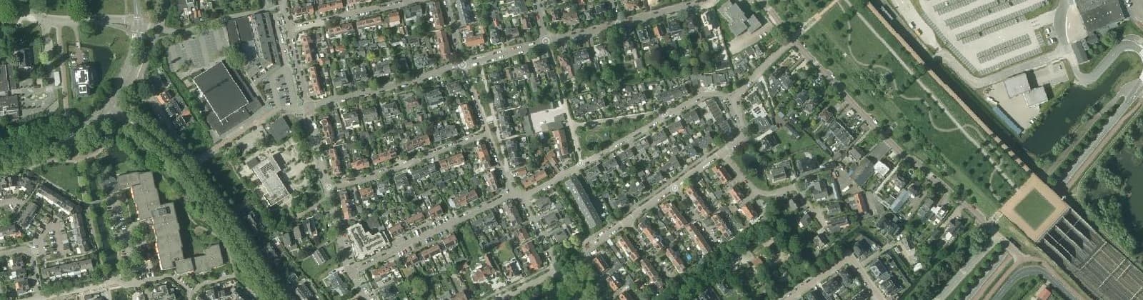 Luchtfoto van Oranjewijk 1