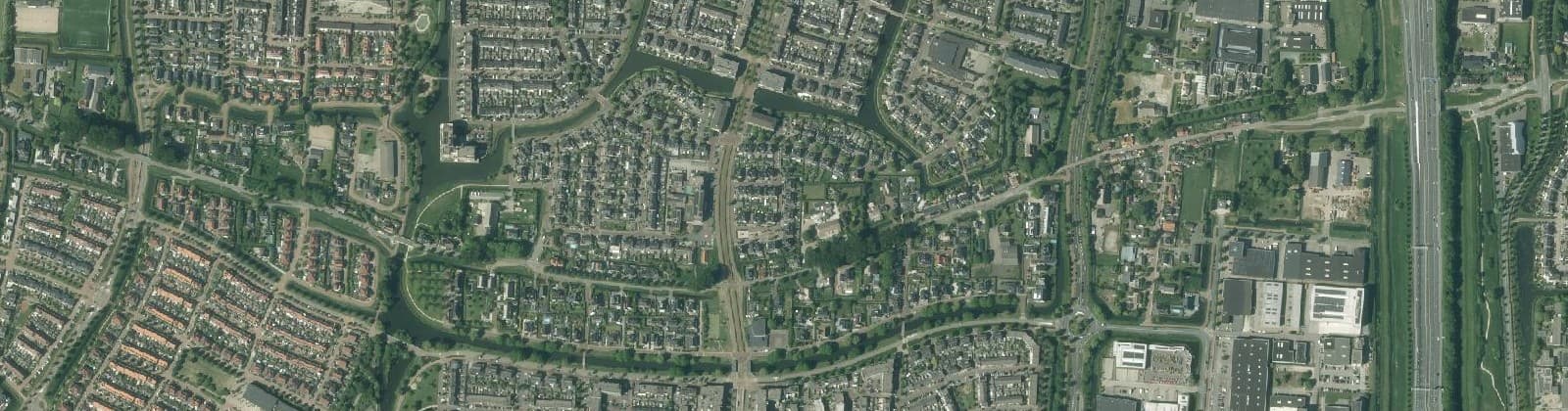 Luchtfoto van Voordijk