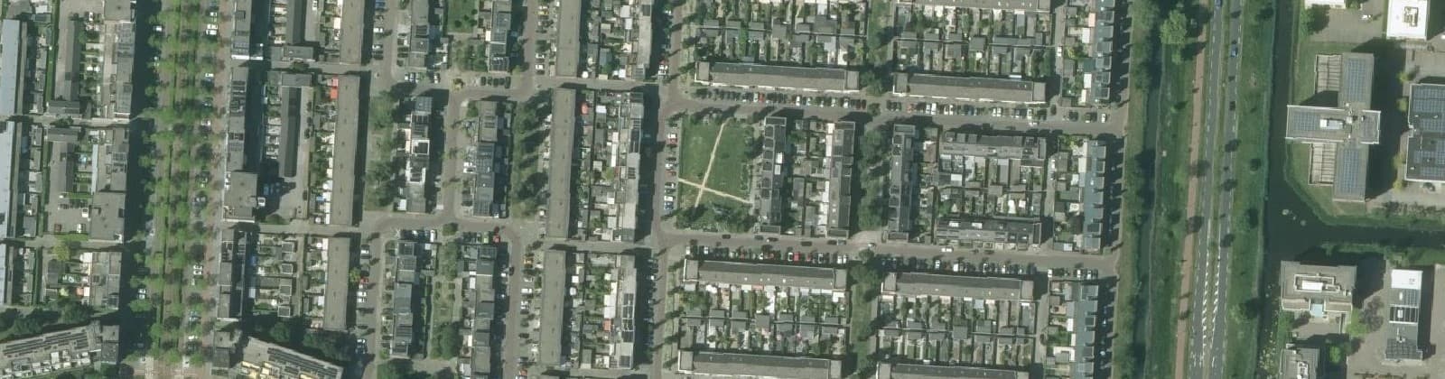 Luchtfoto van Meerwede Zuidoost
