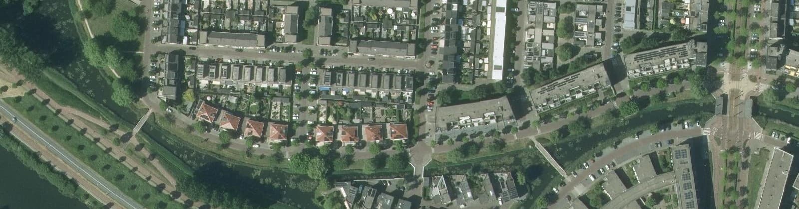Luchtfoto van Meerwede Zuidwest