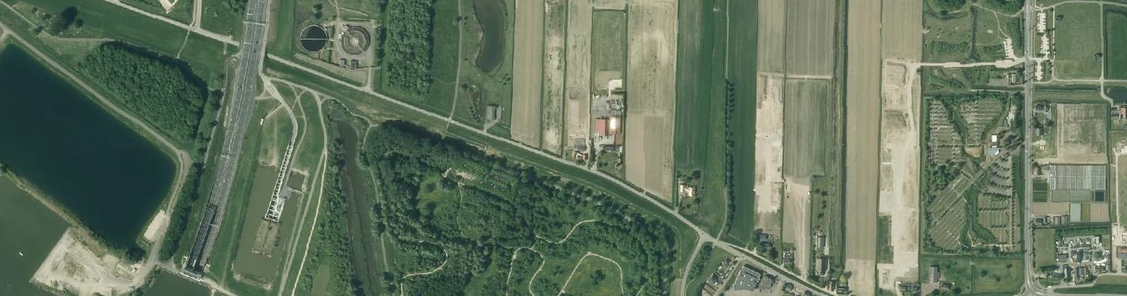 Luchtfoto van Achterzeedijk West