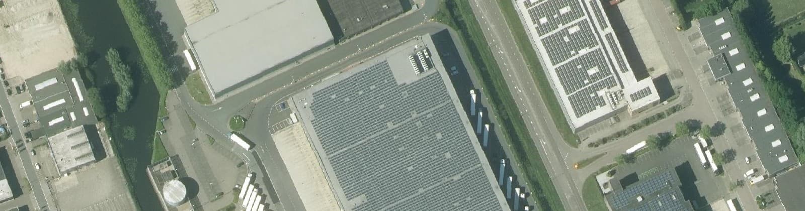 Luchtfoto van BT Veiling