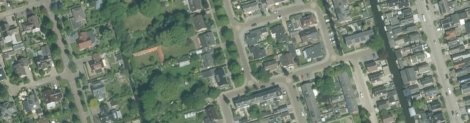 Luchtfoto van Plan West