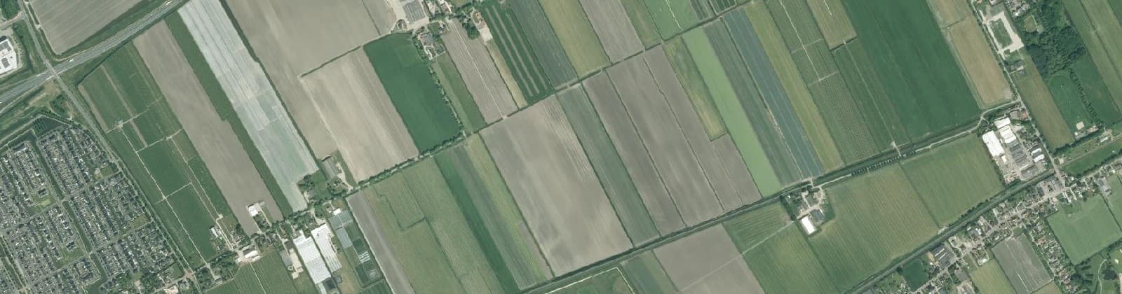 Luchtfoto van Oudijk