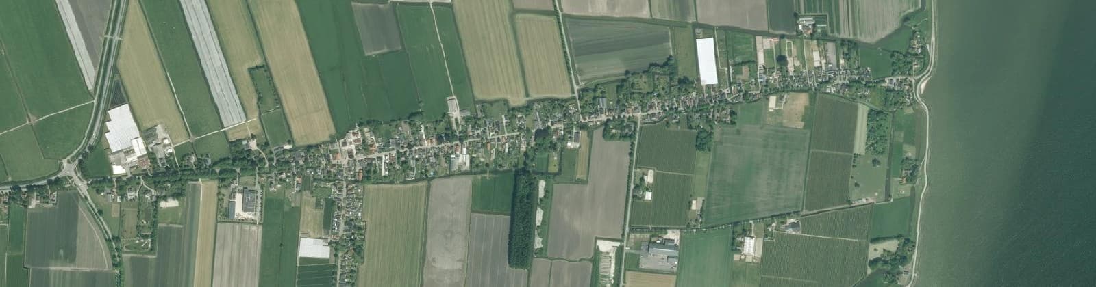Luchtfoto van De Buurt
