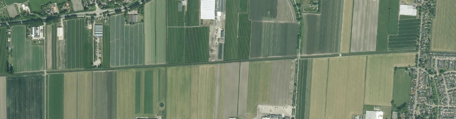 Luchtfoto van De Hout en Blokdijk venhuizen