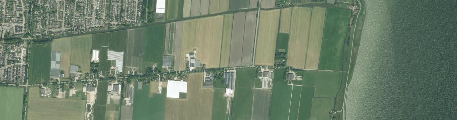 Luchtfoto van Zuiderdijk