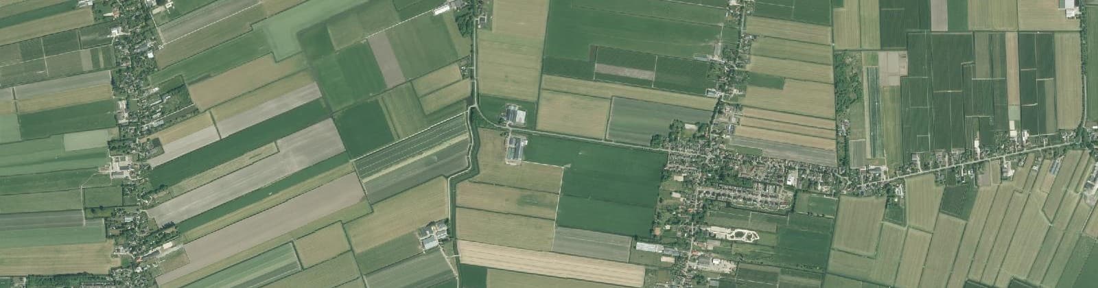 Luchtfoto van Wijdenes