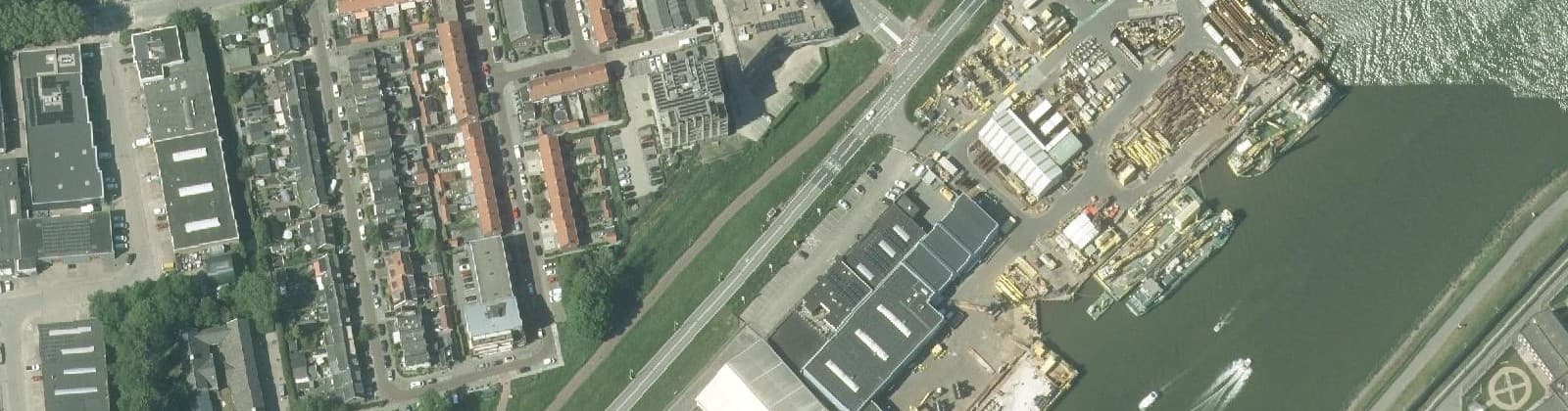 Luchtfoto van Zeeheldenbuurt-west