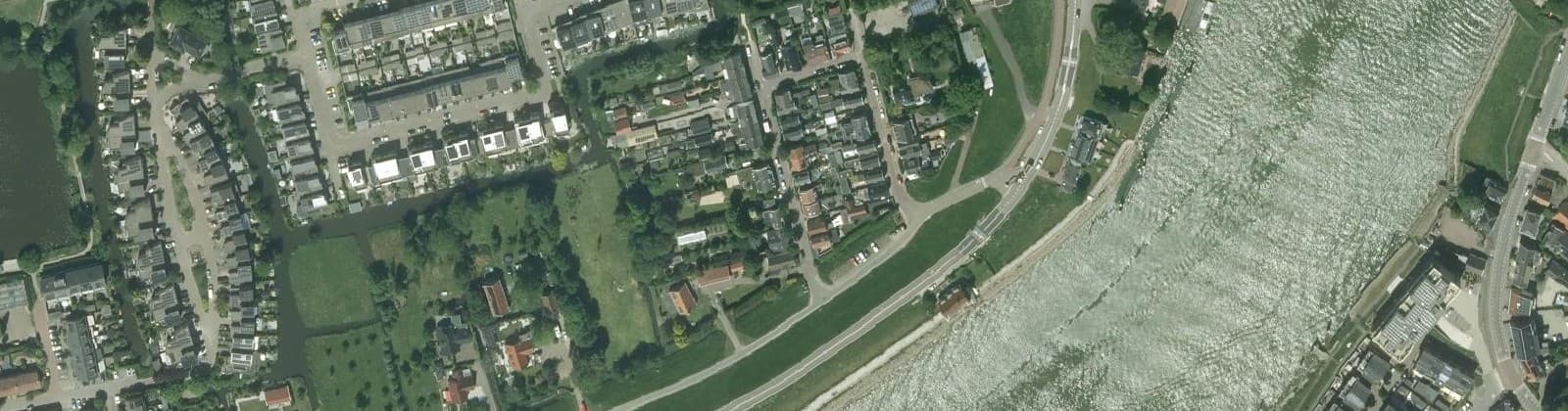Luchtfoto van Zeeheldenbuurt-oost