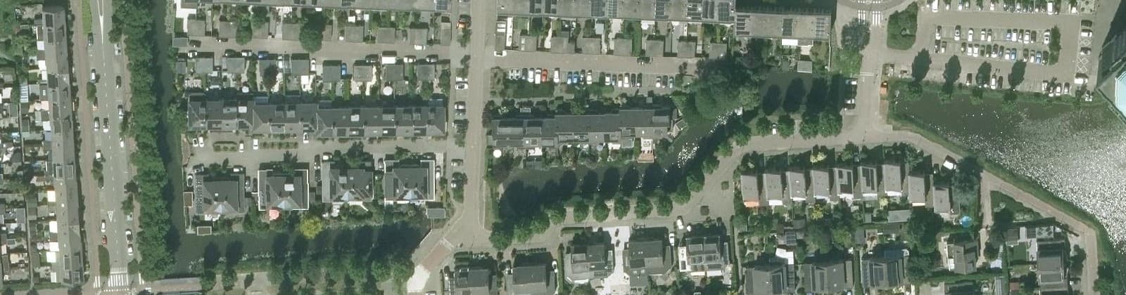 Luchtfoto van Rossinibuurt