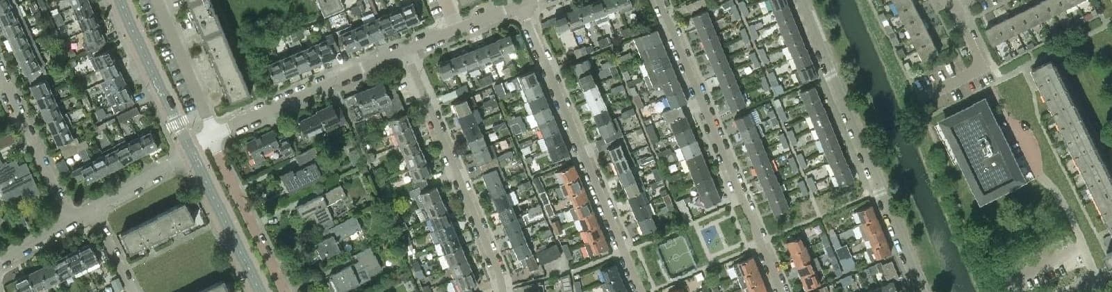 Luchtfoto van Schildersbuurt