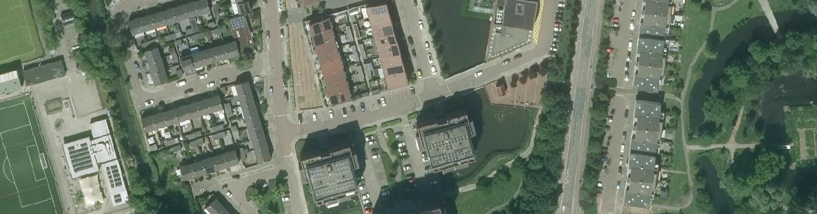 Luchtfoto van Rozenburcht